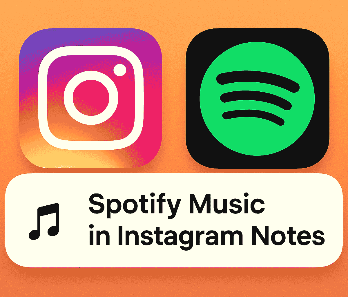 Share Spotify Music in Instagram Notes (2025 Update)